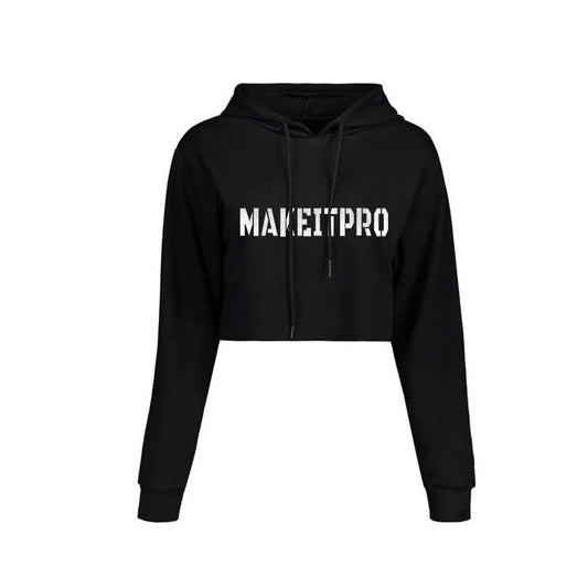 Cropped hoodie